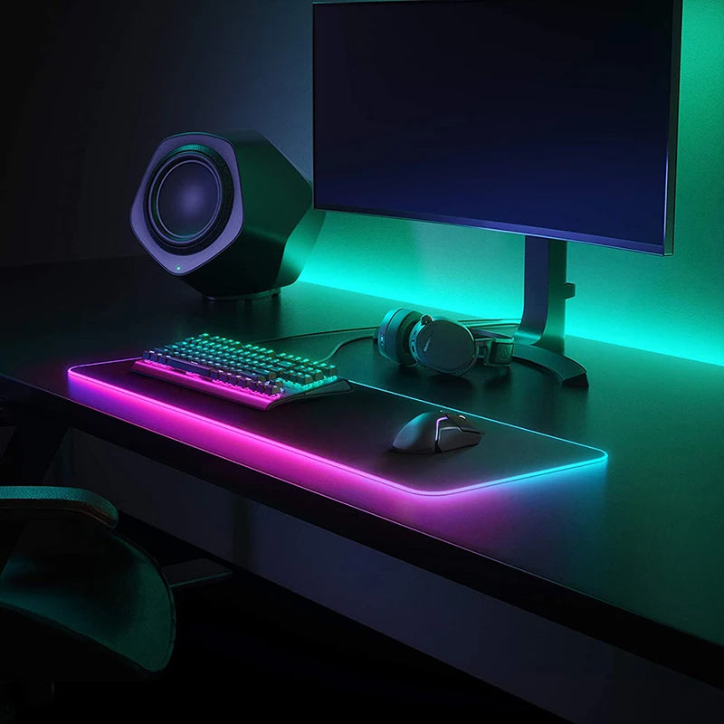 Luminous LED Lighting Mouse Pad